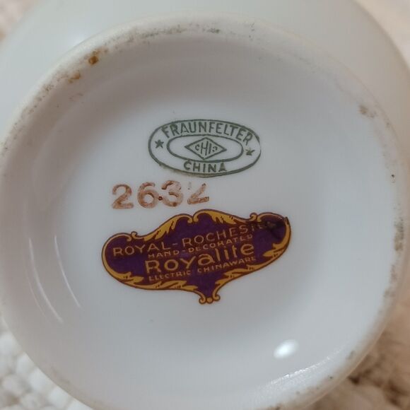 Vintage Royal Rochester Golden Pheasant Creamer Pitcher Royalite Fraunfelter - Picture 2 of 6